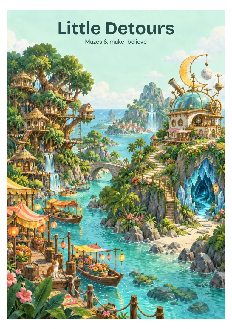 Little Detours: Color cover
