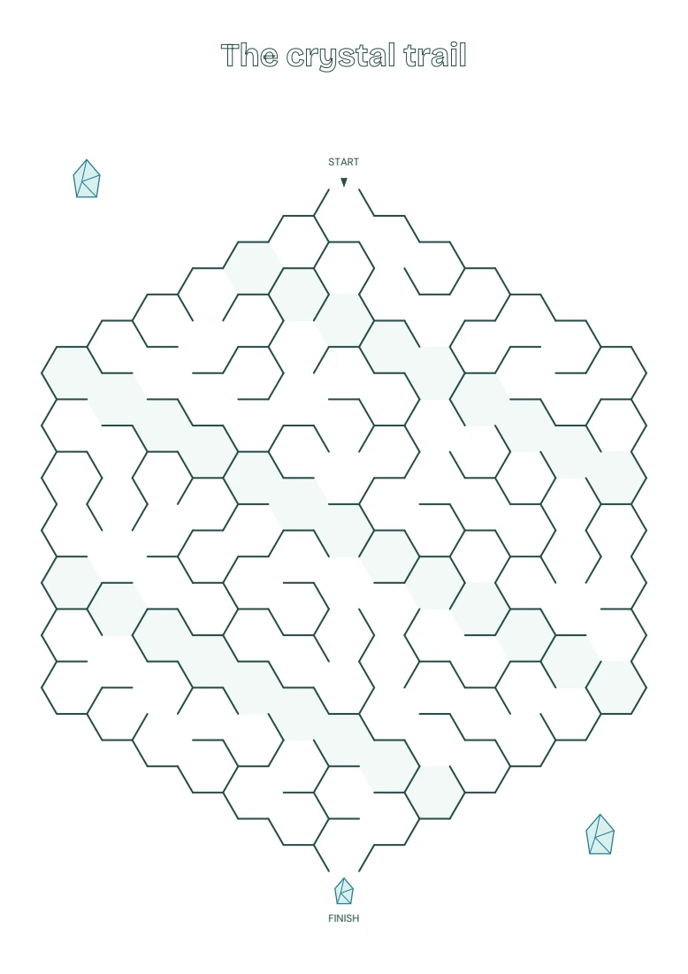 The crystal trail: The crystal trail